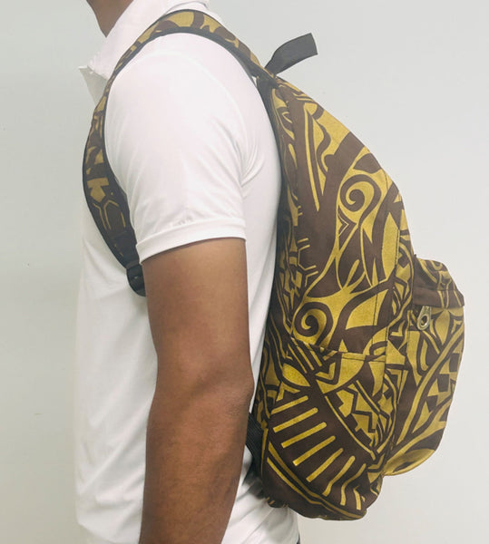 Samoan/Hawaiian/Polynesian Design Backpack