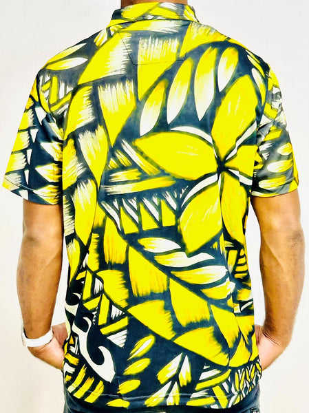 Men's Polo Shirt Samoan Design