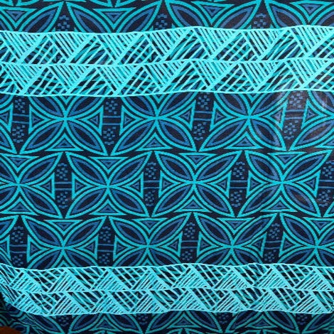 Samoan Design Rayon Fabric