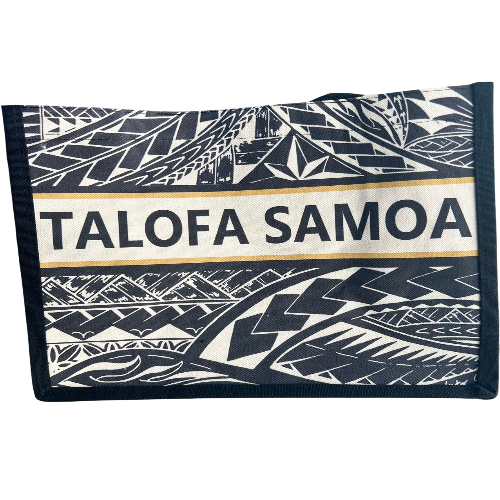 TALOFA SAMOA Canvas Two-Tone Bag Designed By Victor Chen