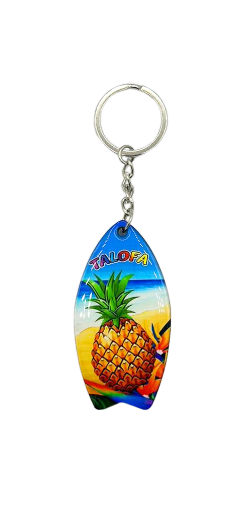 Talofa, Pineapple Design Key Chain