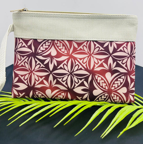 Wristlet Bag Samoan Design