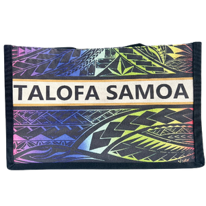 TALOFA SAMOA Canvas Bag multi-color designed by Victor Chen