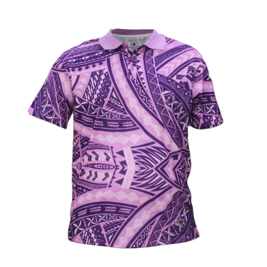 Men's Polo Shirt Samoan Design