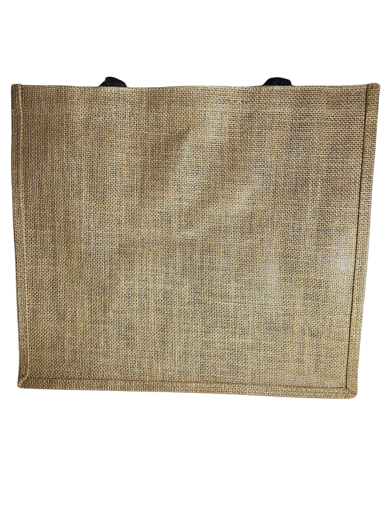 Burlap Tote Bag with "I Love American Samoa"