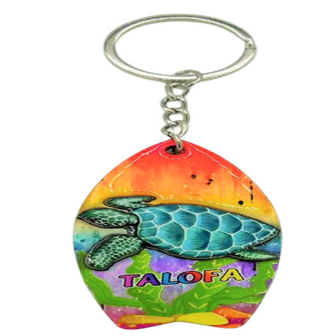 Talofa, Turtle Design Key Chain