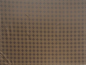 Stretchable Metallic Print Fabric Black and Brown
