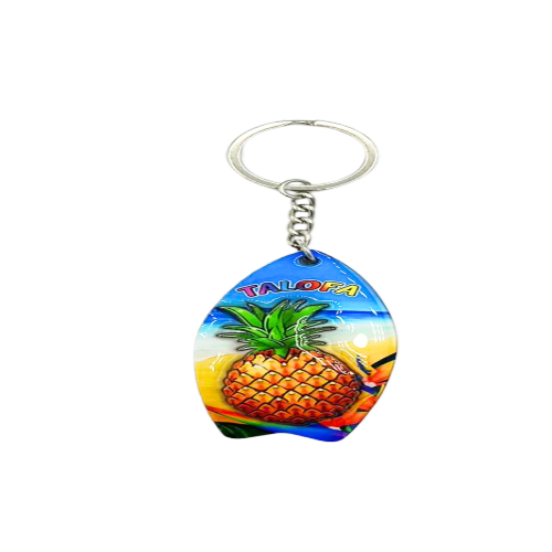 Talofa, Pineapple Design Key Chain