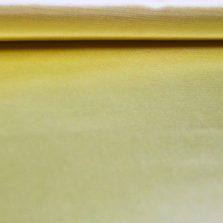 Satin Plain Fabric; Yellow Color Size: 36"x44"