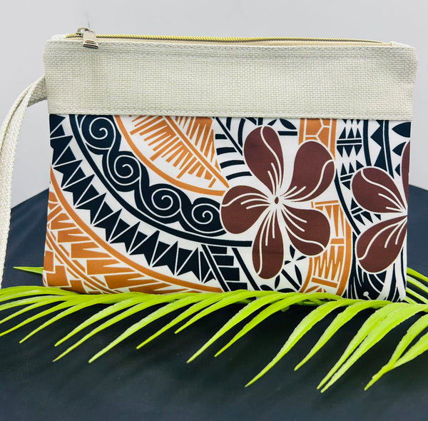 Wristlet Bag Samoan Design