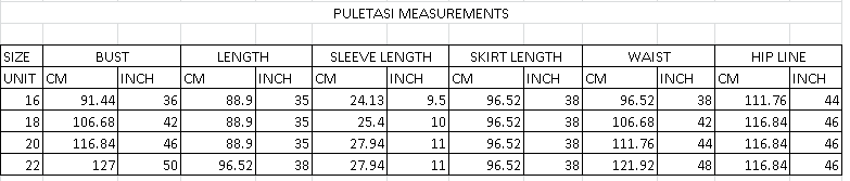 Teal-Printed Puletasi Stretch Material