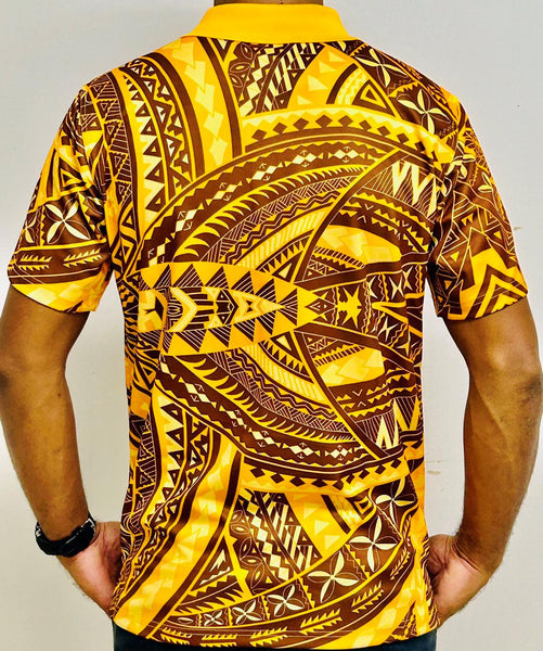 Polo Shirt Tribal Design
