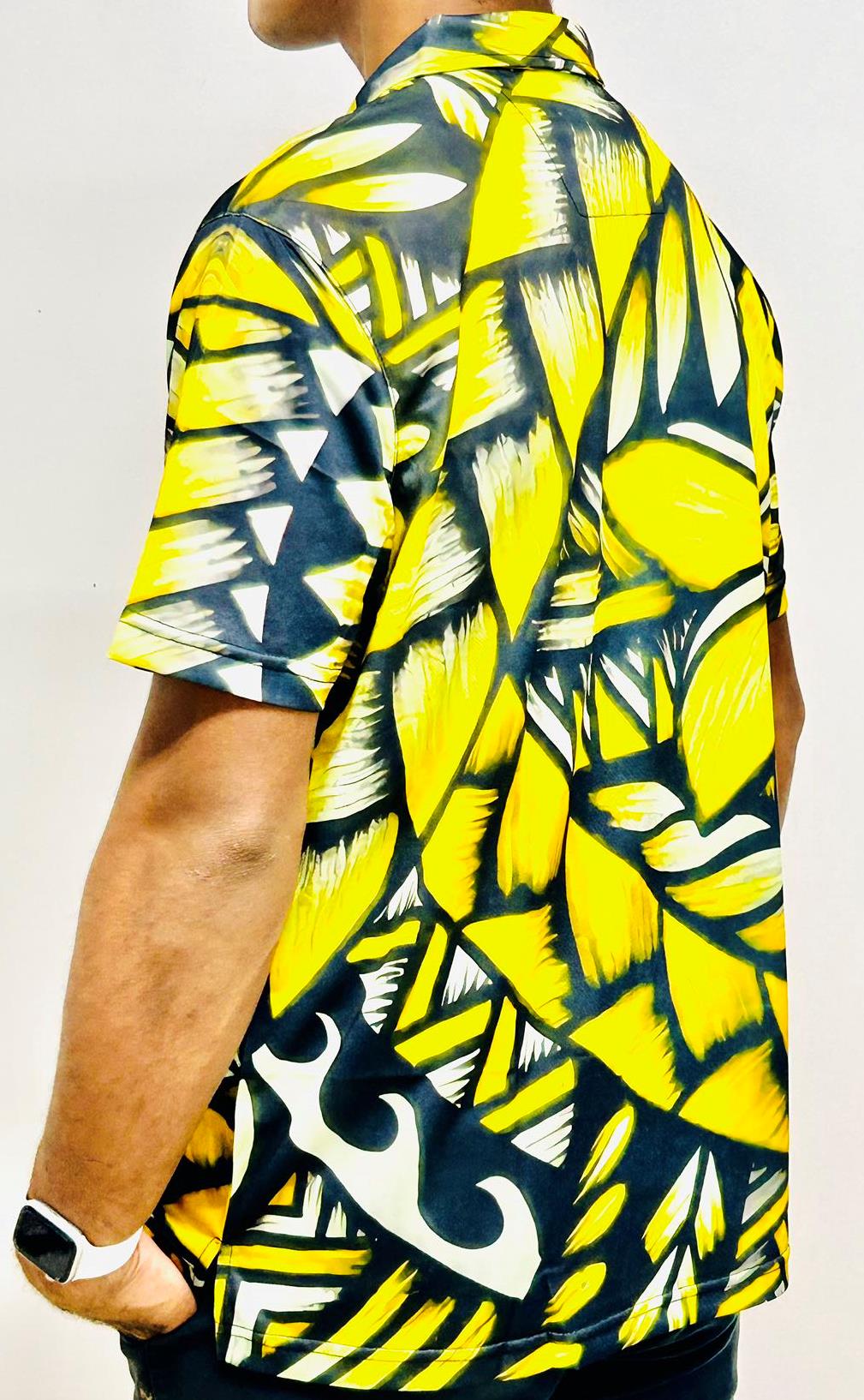 Men's Polo Shirt Samoan Design