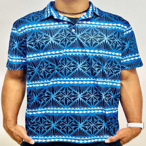 Men's Polo Shirt Samoan Design