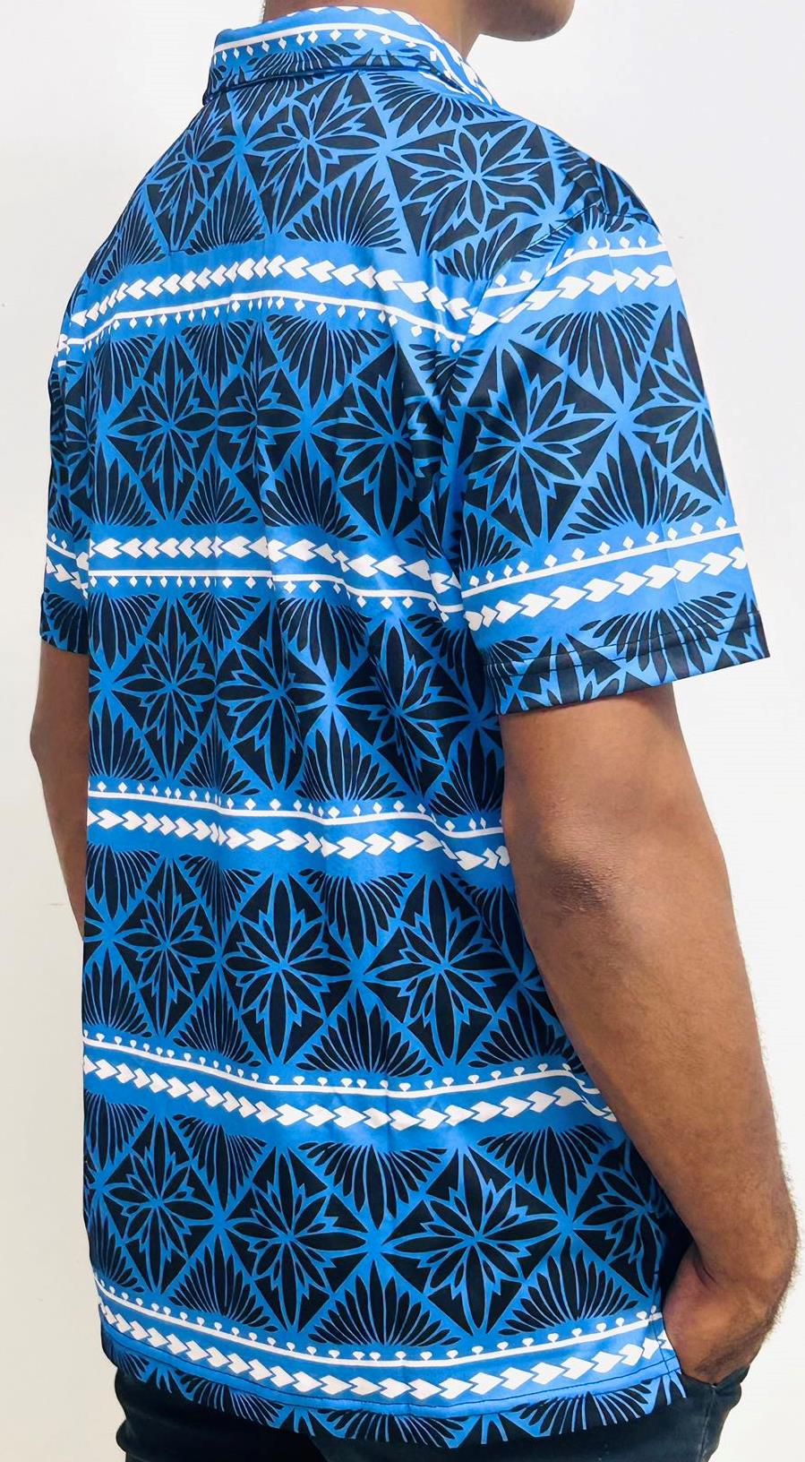 Men's Polo Shirt Samoan Design