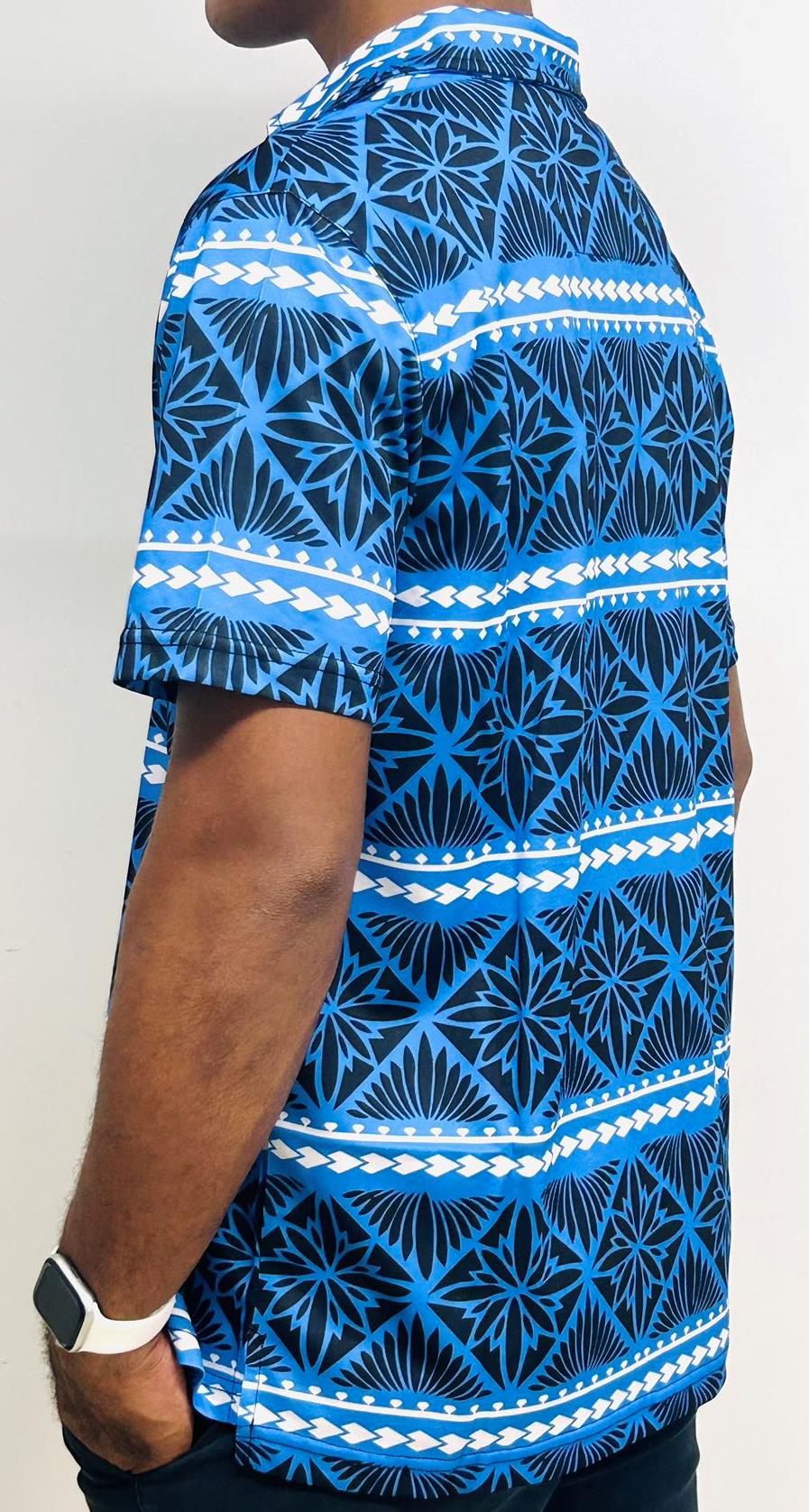 Men's Polo Shirt Samoan Design