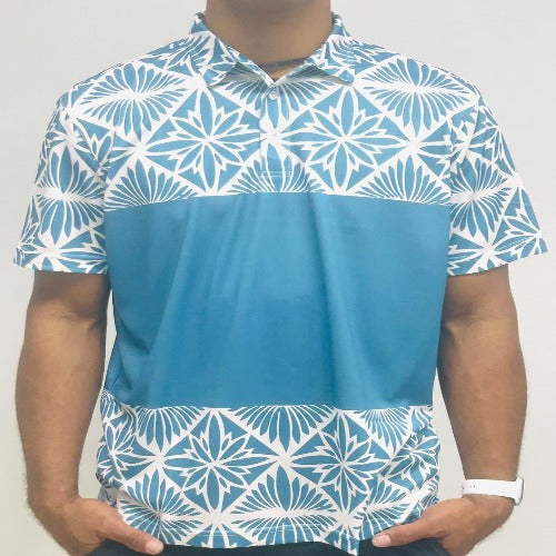 Men's Polo Shirt Samoan Design