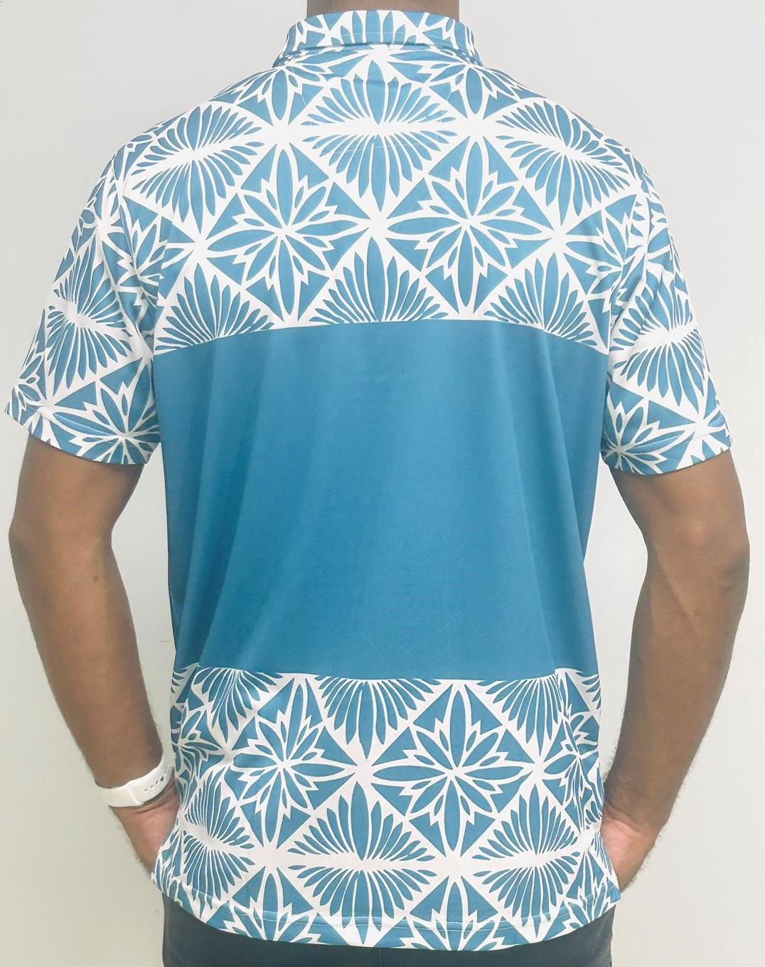 Men's Polo Shirt Samoan Design