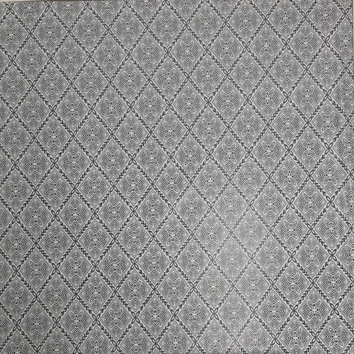 Stretchable Print Black on White- Size: 60"x36"