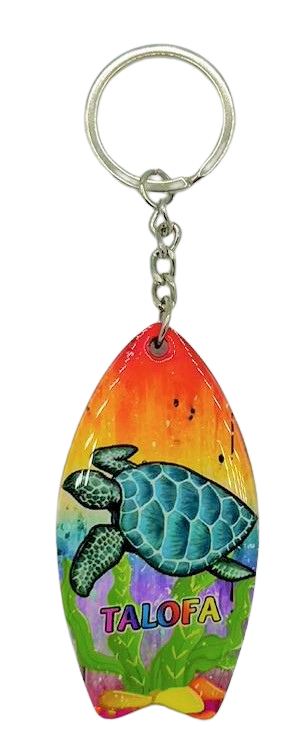 Talofa, Turtle Design Key Chain – The Perfect Samoan Souvenir