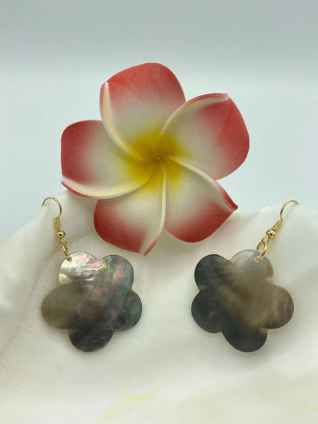 Abalone Shell Dangle Earrings