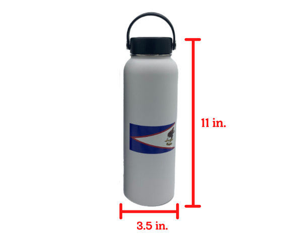 American Samoa Flag Vacuum Flask