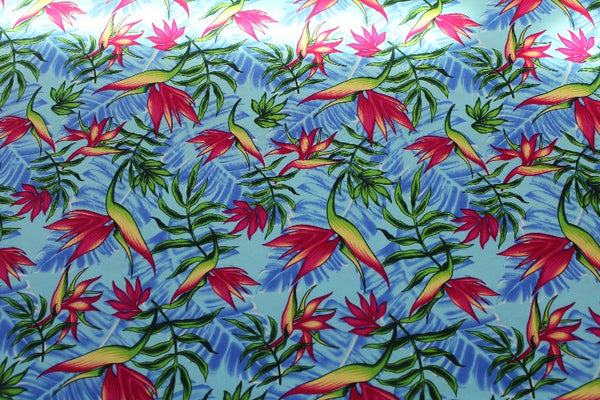 Samoan Rayon Print Fabrics - Size: 44"x36"