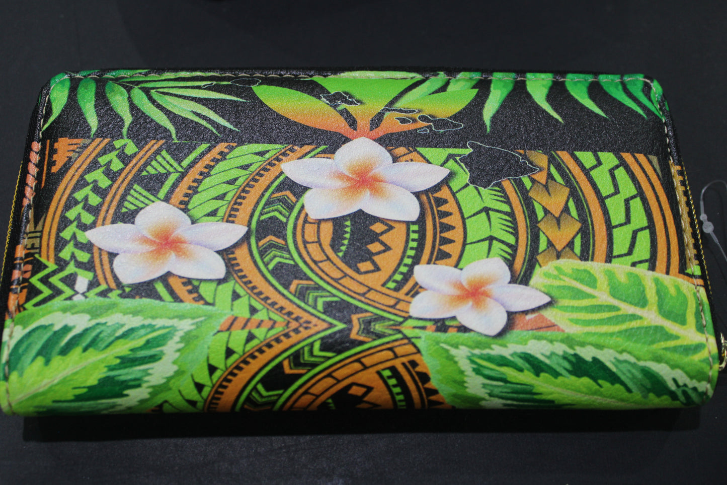 Samoan Design Zipper Wallet