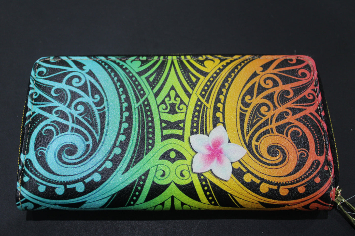 Samoan Design Zipper Wallet