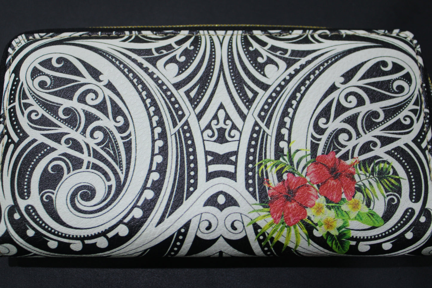 Samoan Design Zipper Wallet