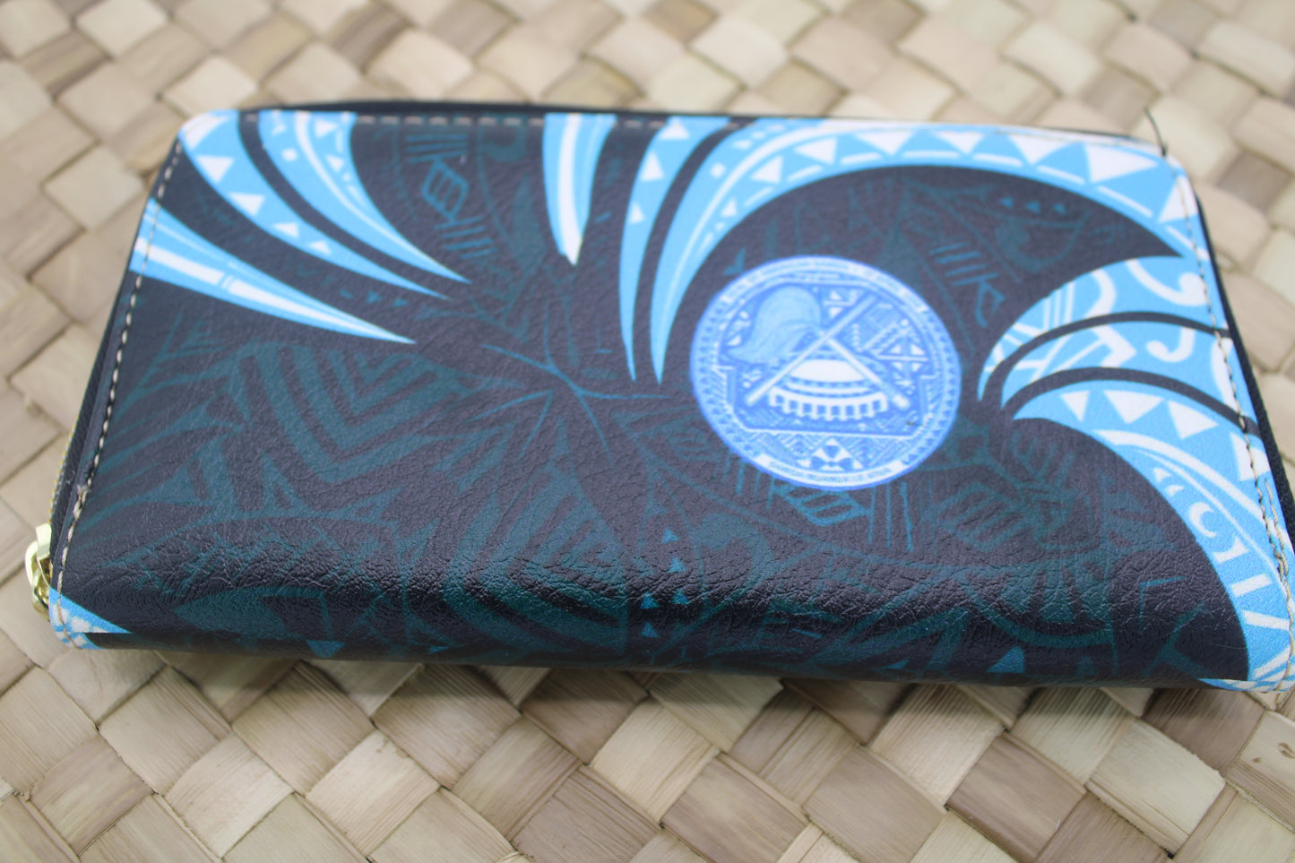 New Samoan Design Zip Wallet