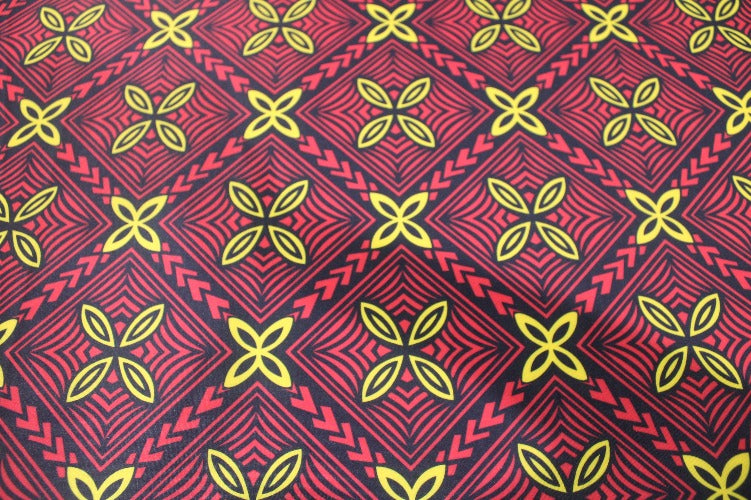 Samoan Stretch Print Design - Size: 60"x36"