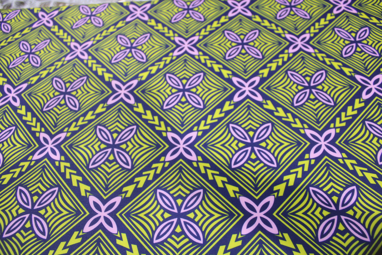 Samoan Stretch Print Design - Size: 60"x36"