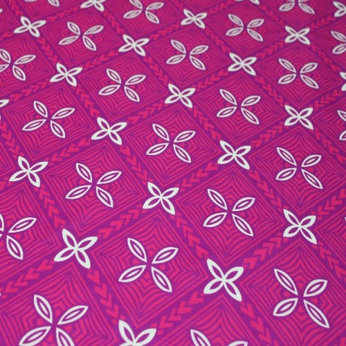 Samoan Design Stretch Fabric -Size: 60"x36"