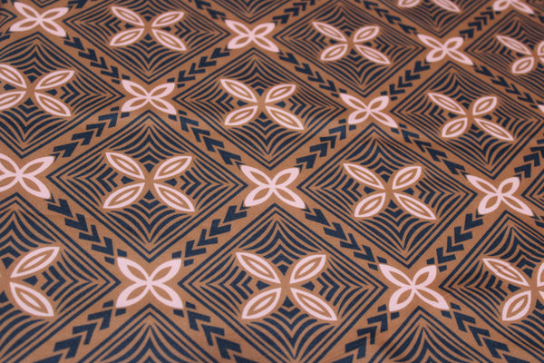 Samoan Design Stretch Fabric -Size: 60"x36"