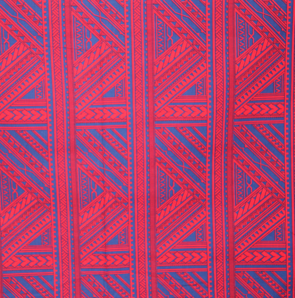 Samoan Design Cotton Print Fabric