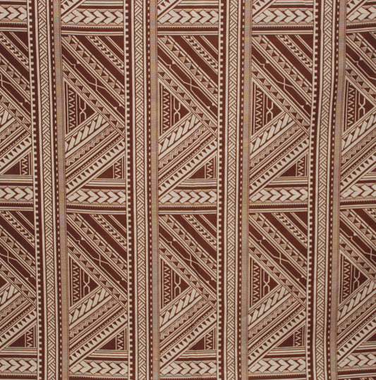 Samoan Design Cotton Print Fabric 44"x36"