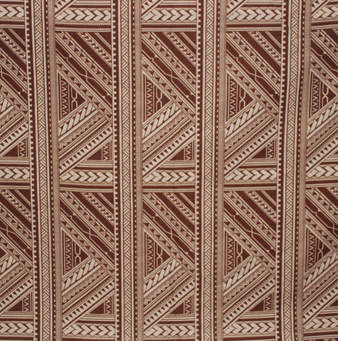 Samoan Design Cotton Print Fabric