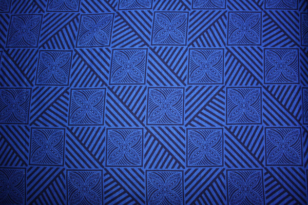 Samoan Design Dobby Print Fabric - 44"x36"