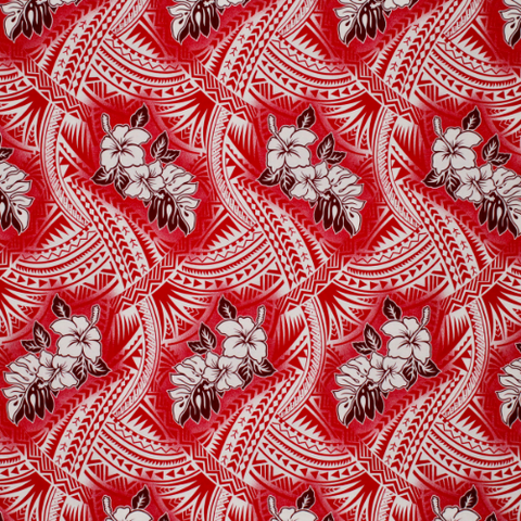 SAMPLE- Cotton Fabric Red